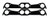 Percy's XX Carbon Exhaust Header Gasket 68042, Classic Survivor, Classicsurvivor, Specialized Engine Parts, jamhook503, hpc503