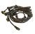 MSD 5543 Street Fire Spark Plug Wire Set 8mm Black RFI Surpress