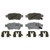 Wagner Brakes OEX1088 Disc Brake Pad Set OEX Ceramic Rear Premium