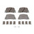 Wagner Brakes OEX835 Disc Brake Pad Set OEX Ceramic