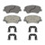 Wagner Brakes OEX1595 Disc Brake Pad Set OEX Ceramic Front Premium