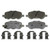 Wagner Brakes OEX1402 Disc Brake Pad Set OEX Ceramic Rear Premium