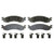 Wagner Brakes OEX1158 Disc Brake Pad Set OEX Ceramic Front Premium