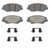 Wagner Brakes OEX914 Disc Brake Pad Set OEX Ceramic Front Premium