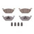 Wagner Brakes OEX768B Disc Brake Pad Set OEX Ceramic