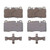 Wagner Brakes OEX1663 Disc Brake Pad Set OEX Ceramic Front Premium