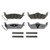 Wagner Brakes OEX1012A Disc Brake Pad Set OEX Ceramic Rear Premium