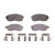 Wagner Brakes OEX815 Disc Brake Pad Set OEX Ceramic Front