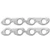 Remflex 2068 Exhaust Header Gasket Set Round Port Graphite