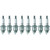 NGK 4449/R5674-6 V-Power Racing Spark Plugs Tune gw Set of 8
