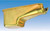 Milodon 30401 Oil Pan Steel Gold Iridited 6-Qt Chevy 56-79