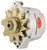 Powermaster 8002 GM Racing 12SI Natural 100AMP Alternator 1V Pulley 1 or 3 Wire
