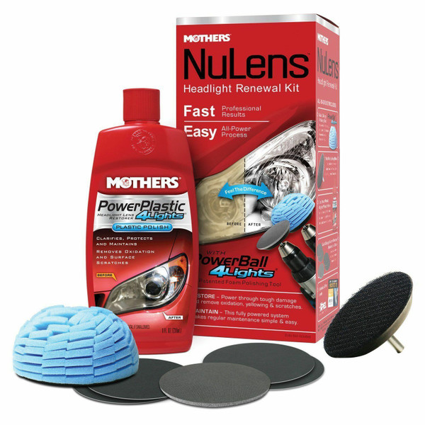 Mothers 07251 NuLens Headlight Renewal Kit Headlight Restoration Kit