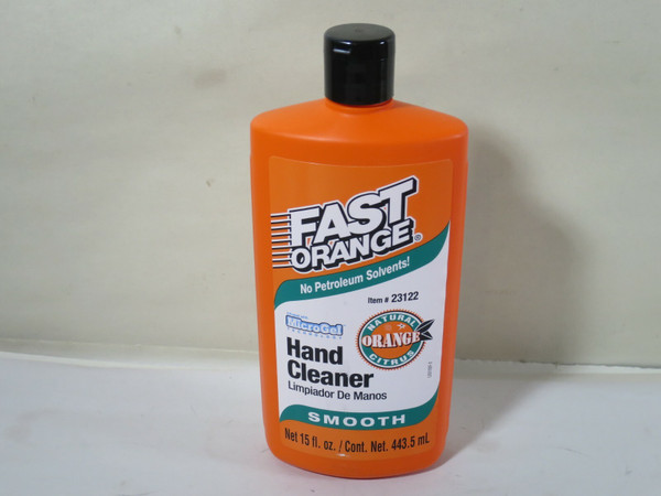 Permatex 23122 Fast Orange Smooth Lotion Hand Cleaner 15oz Bottle