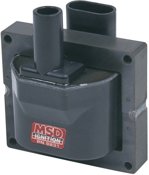 MSD 8231 GM External Single Connector Coil Bolt-On Chevrolet