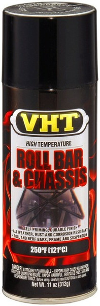 VHT SP670 High Temp Gloss Black Roll Bar & Chassis Paint 11oz Can Case of 6