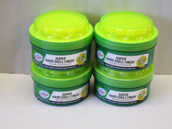 Turtle Wax T-222R Super Hard Shell Paste Wax 14oz Four Pack