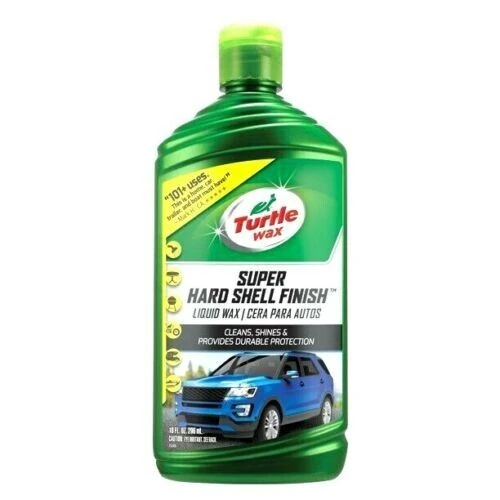 Turtle Wax T123R Super Hard Shell Liquid Car Wax 16oz Bottle Case of 6