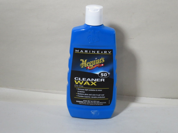 Meguiar's M5016 Marine Fiberglass Cleaner Wax Liquid Polish 16oz Case of 6
