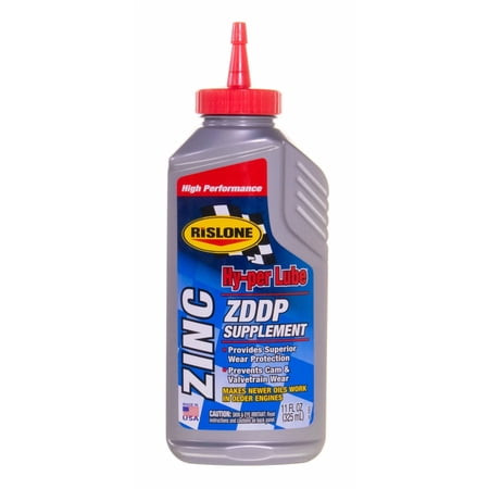 Rislone 4405 Hy-Per Lube Zinc ZDDP Supplement 11oz Bottle Case of 6
