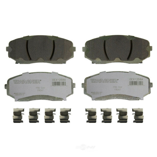 Wagner OEX1258A Front Premium Ceramic Brake Pads
