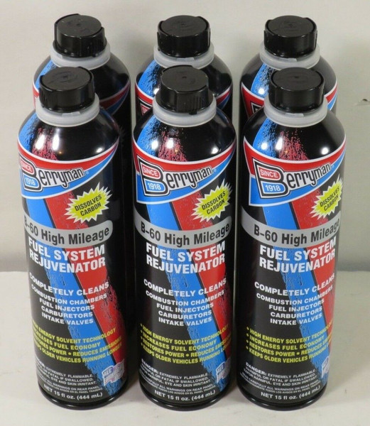 Berryman 7516 High Mileage Fuel System Rejuvenator, Pour Can 15 fl.oz Case of 6, 075894075168, Classic Survivor, Classicsurvivor, Specialized Engine Parts, jamhook503, hpc503