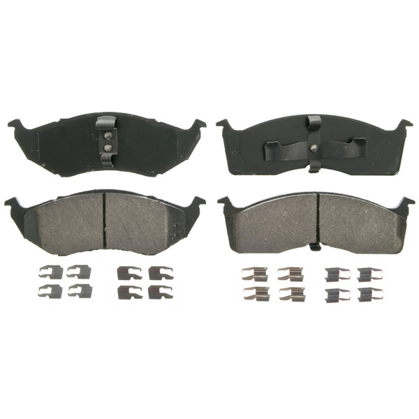 Wagner ZD730A Quickstop Ceramic Disc Brake Pad Set