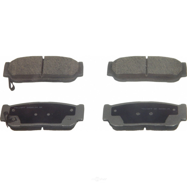 Wagner QC954 Thermoquiet Ceramic Disc Brake Pad Set