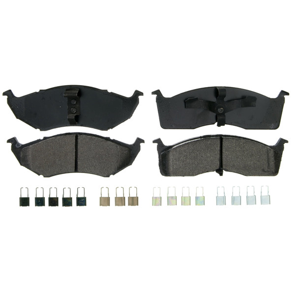 Wagner ZX642 Quickstop Semi-Metallic Disc Brake Pad Set