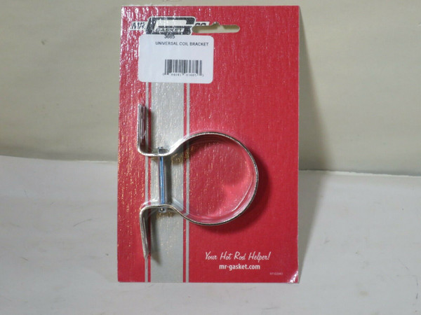 Mr Gasket 3685 Ignition Coil Mounting Bracket Universal Chrome,