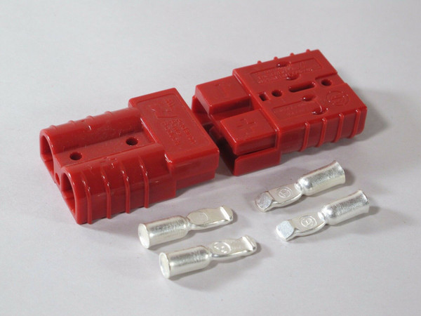 Authentic Anderson SB50 Connector Kit, Red  6 Awg 6319 2 Pack  2  Connectors., Classic Survivor, Classicsurvivor, Specialized Engine Parts, jamhook503, hpc503