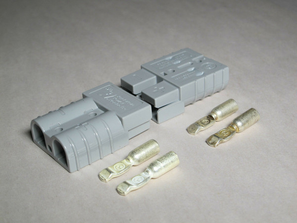 Authentic Anderson SB50 Connector Kit Gray 10/12 6319G1 2 Pack  2 Connectors, Classic Survivor, Classicsurvivor, Specialized Engine Parts, jamhook503, hpc503