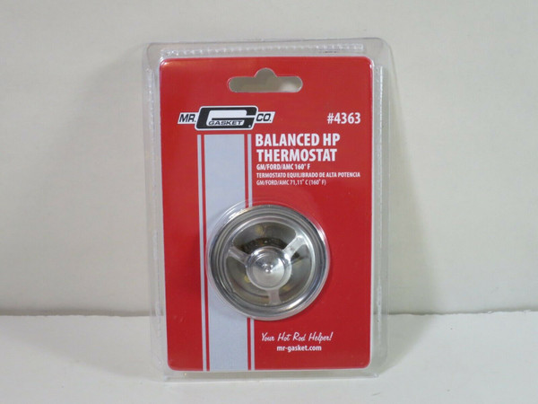 Mr. Gasket 4363 High Performance Thermostat 160¡ Degree High-Flow Copper/Brass, 084041043639, Classic Survivor, Classicsurvivor, Specialized Engine Parts, jamhook503, hpc503