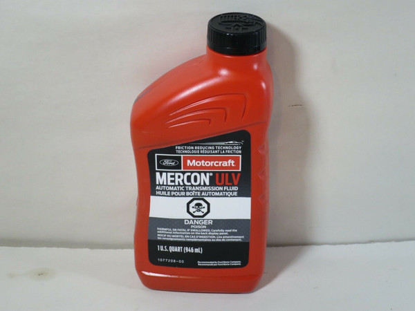 Motorcraft Mercon ULV Transmission Fluid    XT-12-QULV    One Quart, 031508710177, hpc503, Classic Survivor, Classicsurvivor, Specialized Engine Parts, jamhook503