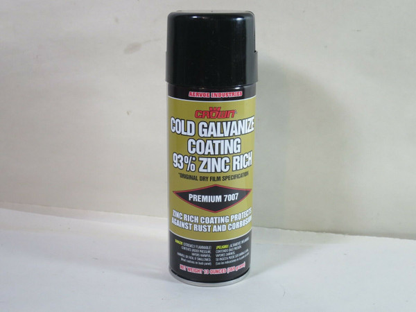 Aervoe / Crown Cold Galvanize Coating Spray 93% Zinc Rich 13oz., 088193070079, hpc503, Classic Survivor, Classicsurvivor, Specialized Engine Parts, jamhook503