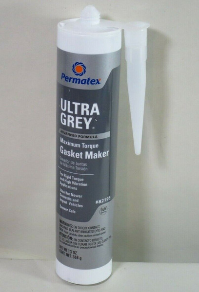 Permatex 82195 Ultra Grey Advance Formula Maximum Torque Gasket Maker 13oz., 686226821959, hpc503, Classic Survivor, Classicsurvivor, Specialized Engine Parts, jamhook503