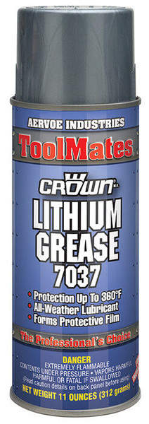 Aervoe 7037 White Lithium (11 oz.) Case of Six Cans, 088193070376, hpc503, Classic Survivor, Classicsurvivor, Specialized Engine Parts, jamhook503