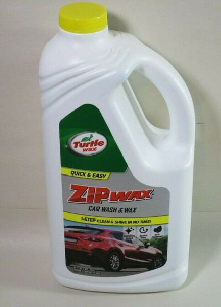 Turtle Wax T-79 Zip Wax Liquid Car Wash & Wax 64oz 1-Step Clean & Shine Quick