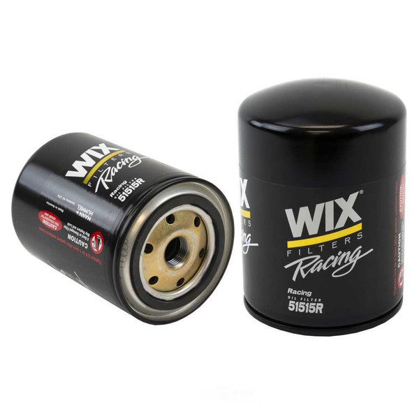 WIX 51515R Engine Oil Filter Spin-On Full Flow Enhanced Cellulose Racing