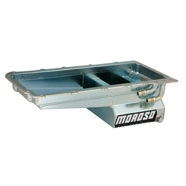 Moroso 20141 GM LS1/LS6 Steel Oil Pan - 7qt.
