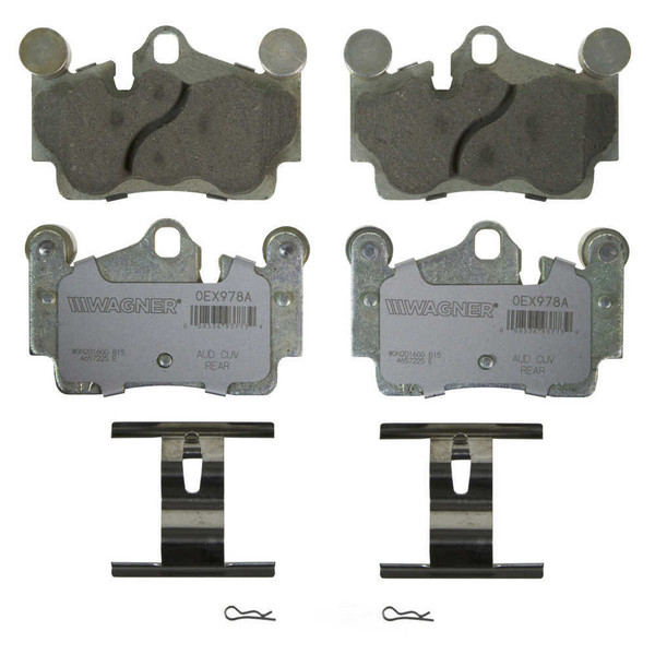 Wagner Brakes OEX978A Disc Brake Pad Set OEX Ceramic Rear Premium