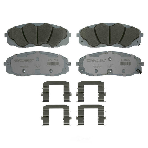 Wagner Brakes OEX1814 Disc Brake Pad Set OEX Ceramic Front Premium