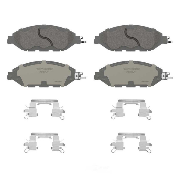 Wagner Brakes OEX1649 Disc Brake Pad Set OEX Ceramic Front Premium