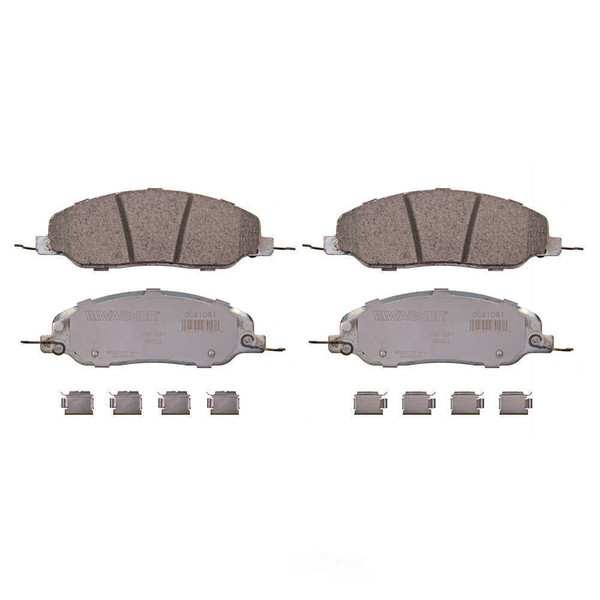 Wagner Brakes OEX1081 Disc Brake Pad Set OEX Front