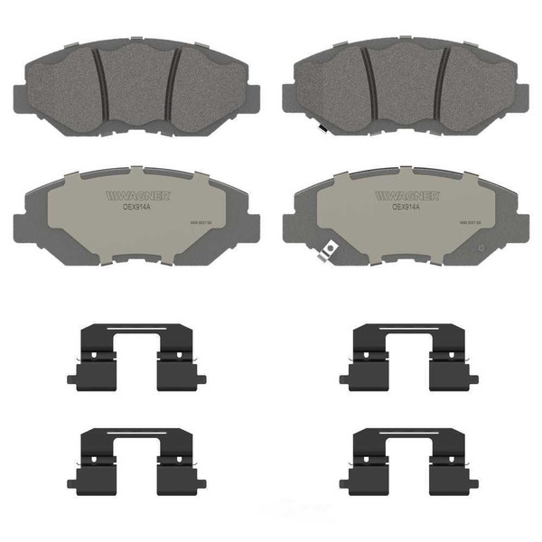 Wagner Brakes OEX914A Disc Brake Pad Set OEX Ceramic Front Premium