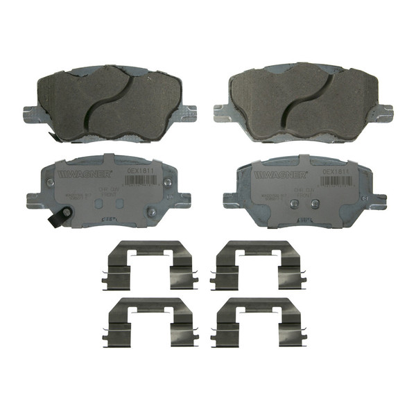 Wagner Brakes OEX1811 Disc Brake Pad Set OEX Ceramic Front Premium