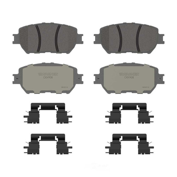 Wagner Brakes OEX908 Disc Brake Pad Set OEX Ceramic Front Premium