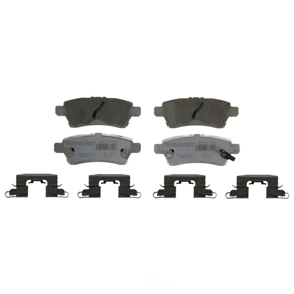 Wagner Brakes OEX1101 Disc Brake Pad Set OEX Ceramic Rear Premium