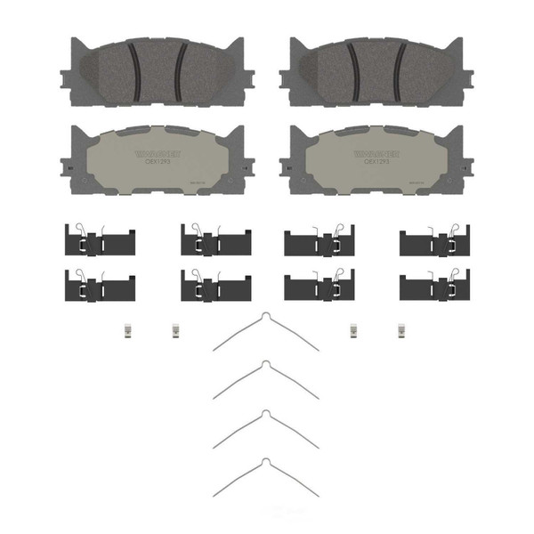 Wagner Brakes OEX1293 Disc Brake Pad Set OEX Ceramic Front