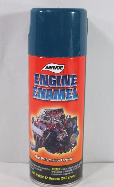 Aervoe 561 Engine Enamel Paint Chevrolet Blue 12oz Can